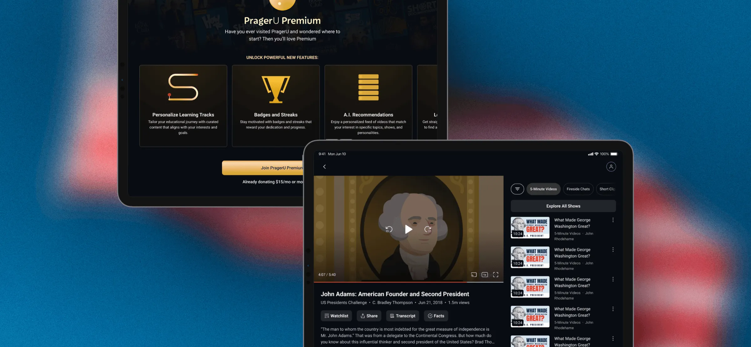 PragerU screen 6