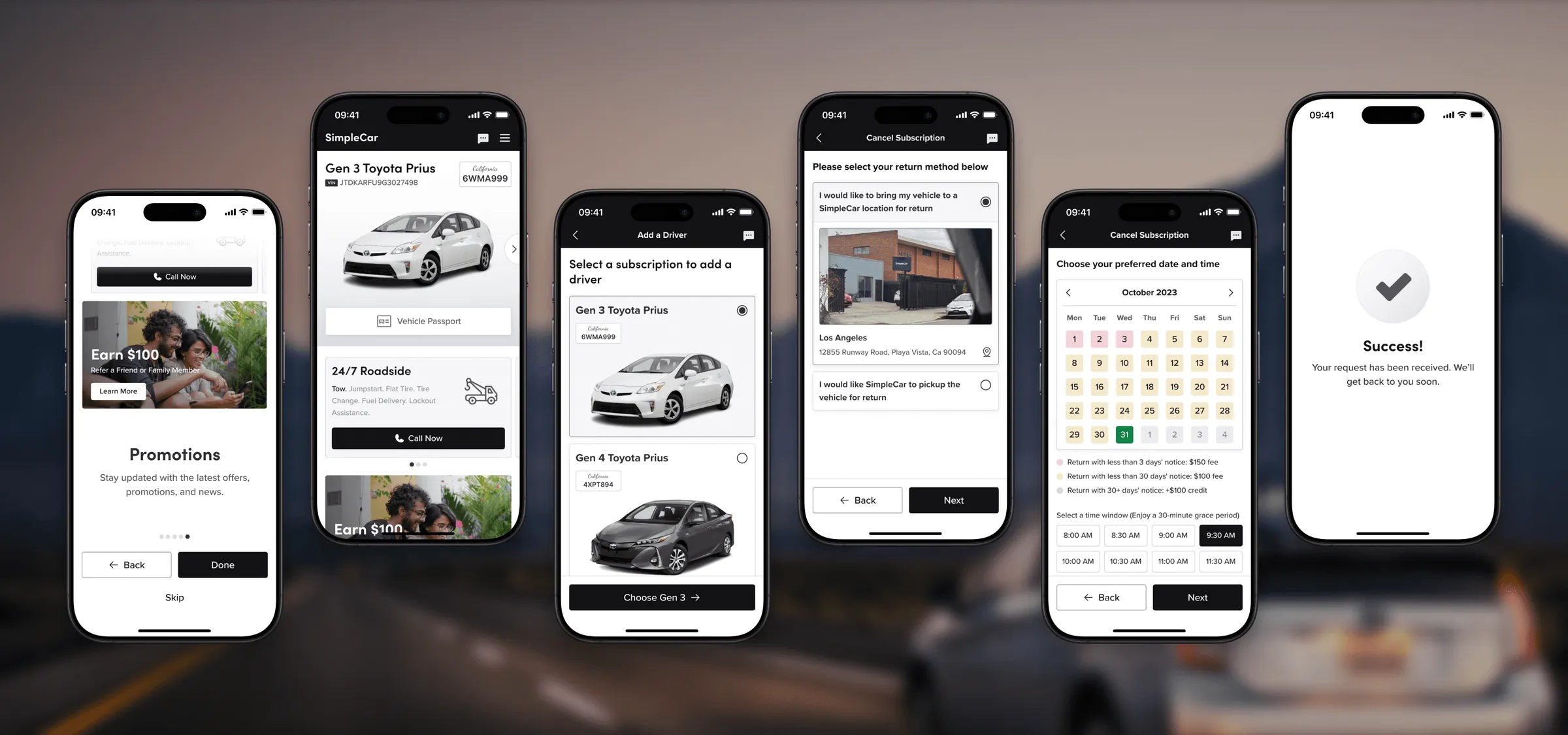 SimpleCar screen 3