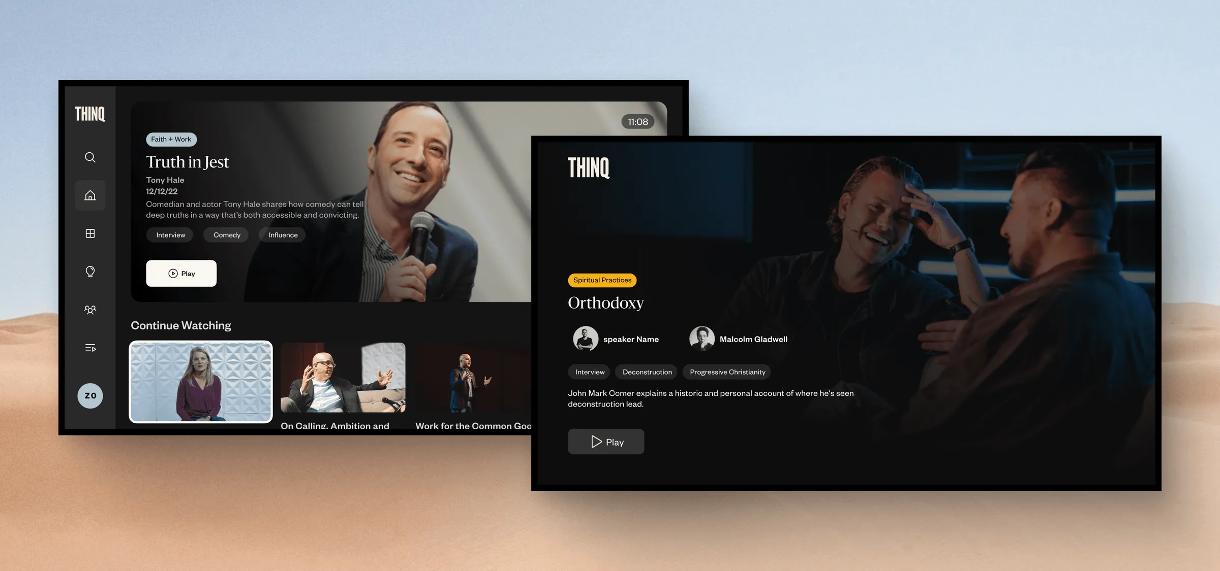Thinq Media screen 8